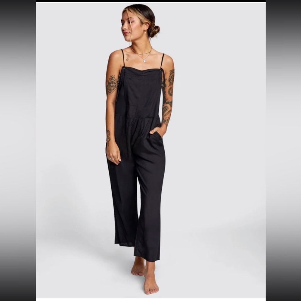 RVCA brand Zula cover up jumpsuit size small